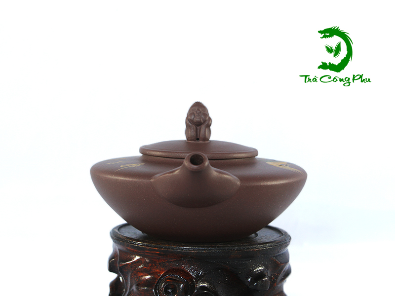 Ấm Tử Sa Cao Cấp Phú Quý Cát Tường - ATS83A  