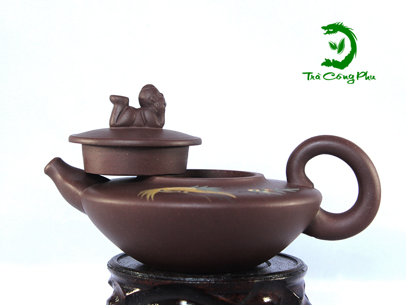 Ấm Tử Sa Cao Cấp Phú Quý Cát Tường - ATS83A  