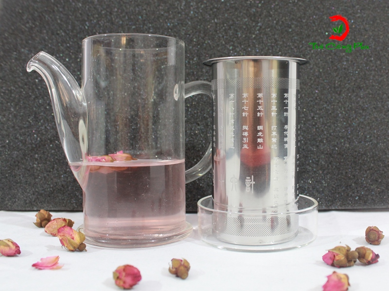 lọc trà inox 