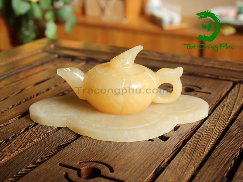 Bộ Ấm chén đá phong thủy BAC169