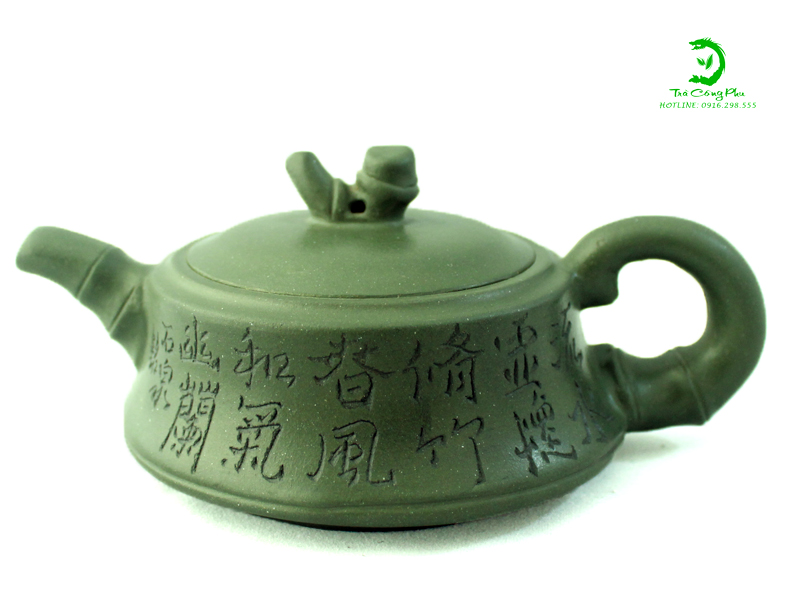 ấm tử sa đất lục sa