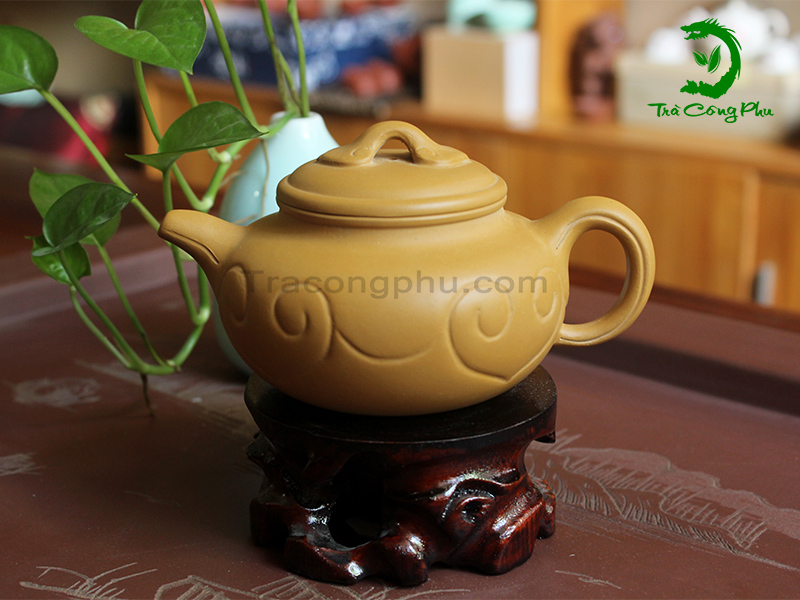 Ấm tử sa Như Ý Phỏng Cổ ATS357