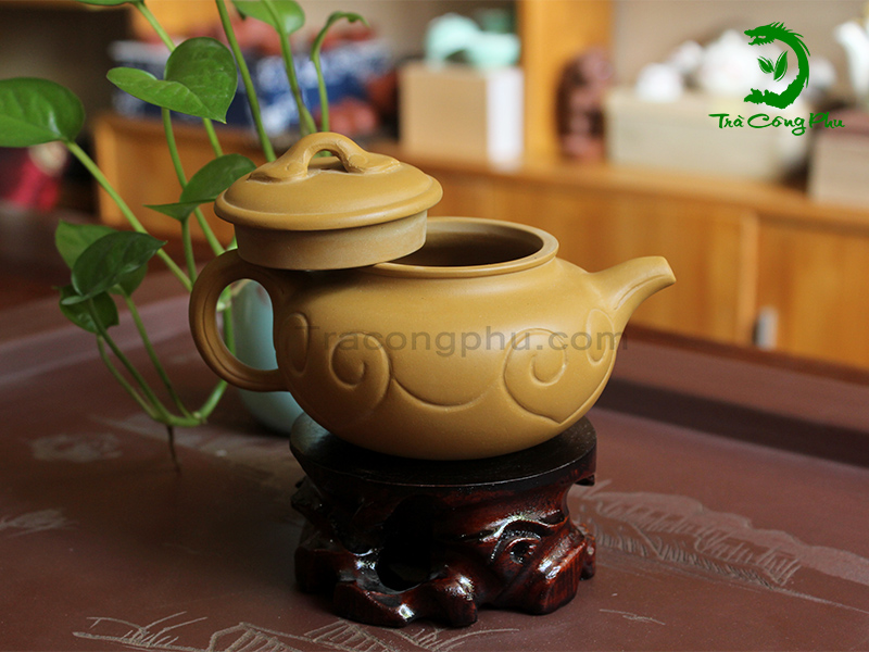 Ấm tử sa Như Ý Phỏng Cổ ATS357