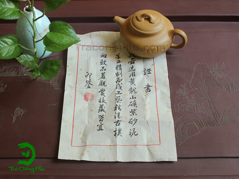 Ấm tử sa Như Ý Phỏng Cổ ATS357