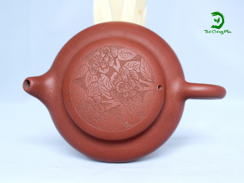 nắp ấm hình hoa khai phú quý