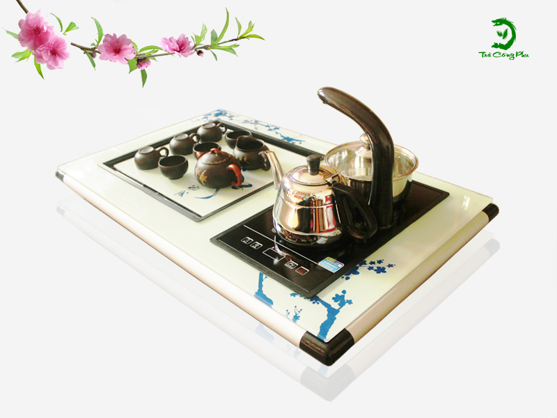 bàn trà kim ngọc trắng