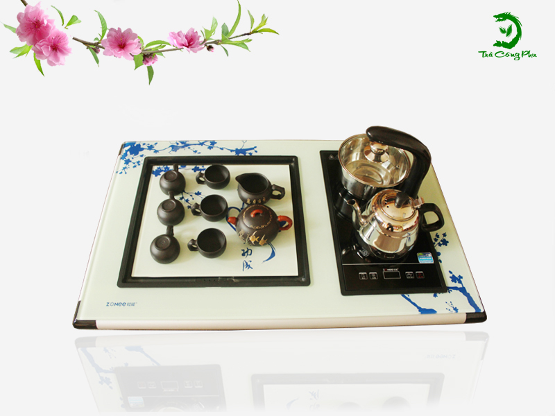 bàn trà kim ngọc trắng