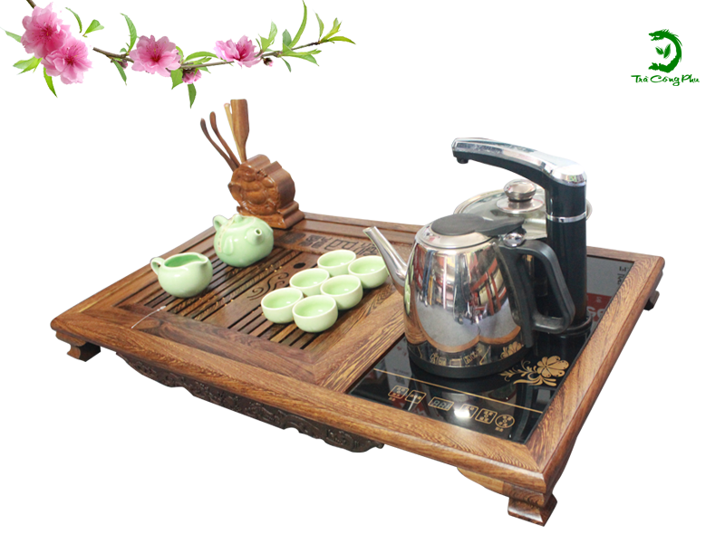 bàn trà gỗ nhã tư