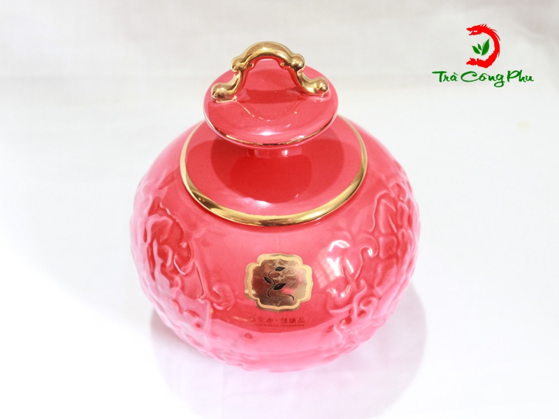 bình đựng trà gốm sứ