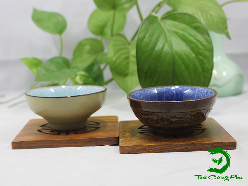 chén sứ xanh ngọc cao cấp
