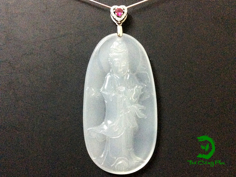 Mặt dây chuyền mặt quan âm - QA02